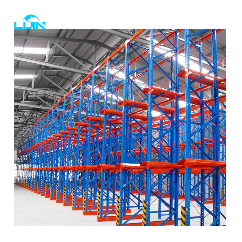 Industrial Multi - Level Storage Drive In Pallet Rack
