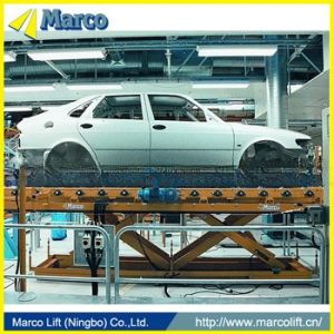  Maximize Productivity Weight Level Marco Twin Scissor Lift Table for Automobile Production Manufactures