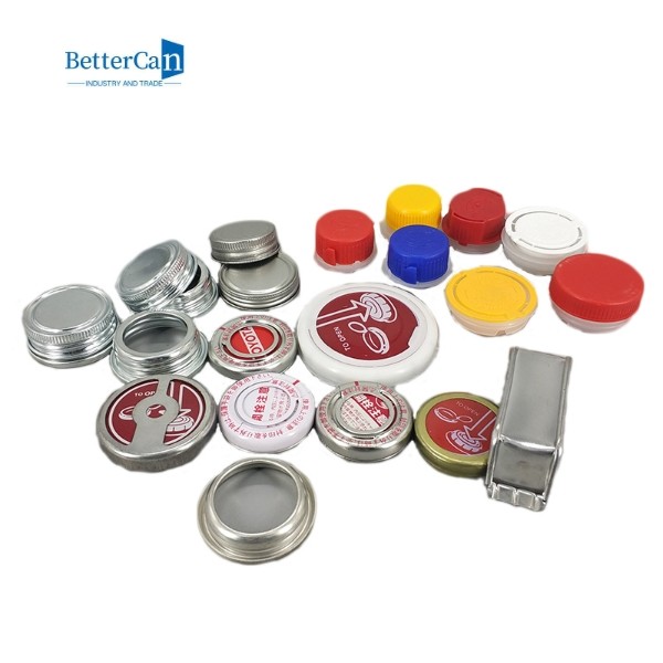 1L Flat Seal Square Metal Tin Containers L105*W60*H180 With Screw Lid