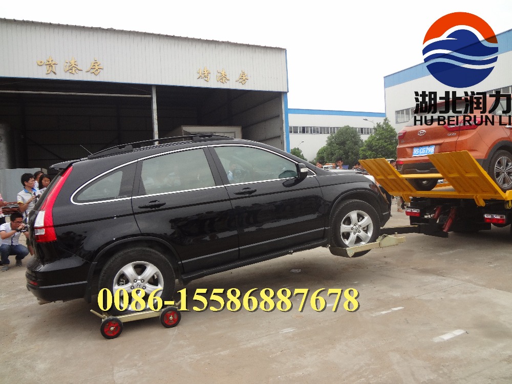 Foton Aumark Road Wrecker Truck 4x2 Flat Bed Recovery Truck Euro Ⅲ Standards