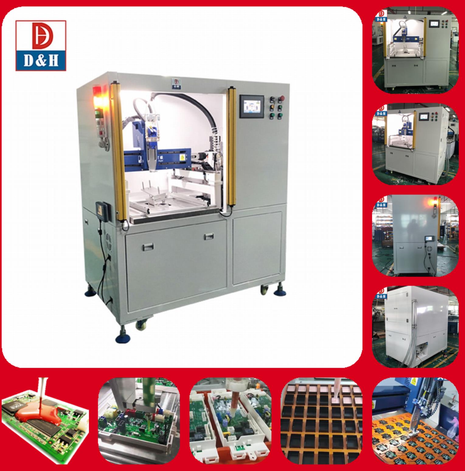High Precision Industrial Adhesive Applicators Gluing Machine with Speed 0.5-12g
