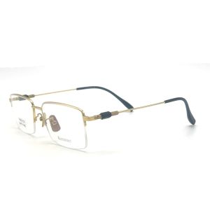 TD033 Rectangle eye shape titanium frame engineered with precision