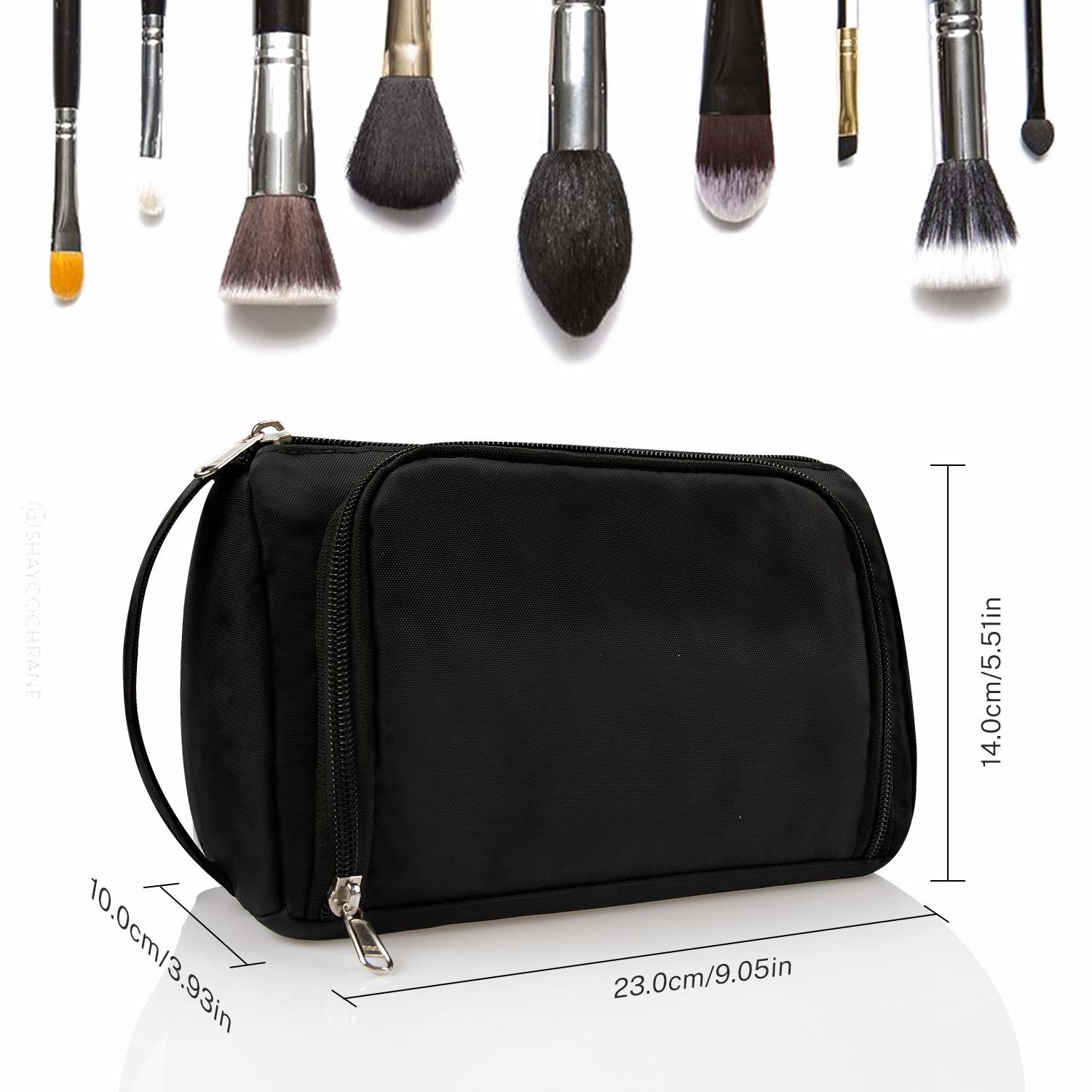 Makeup Pouch Travel Cosmetic Bag Organizer For Women And Girls
