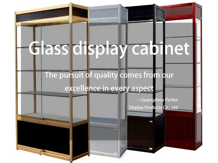 1200mm Glass Display Showcase Cabinet