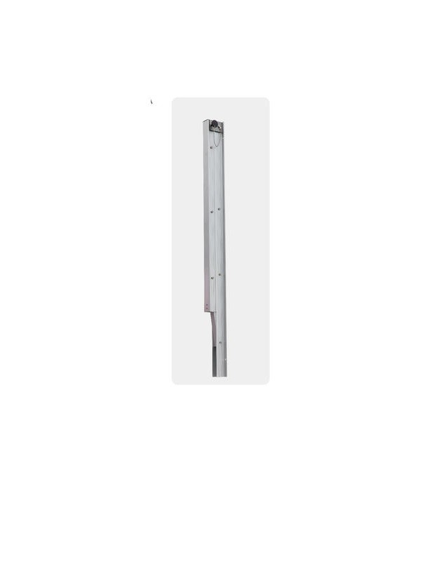 High Strength Aluminum Fire Escape Ladder Silver Aluminum Fixed Ladder