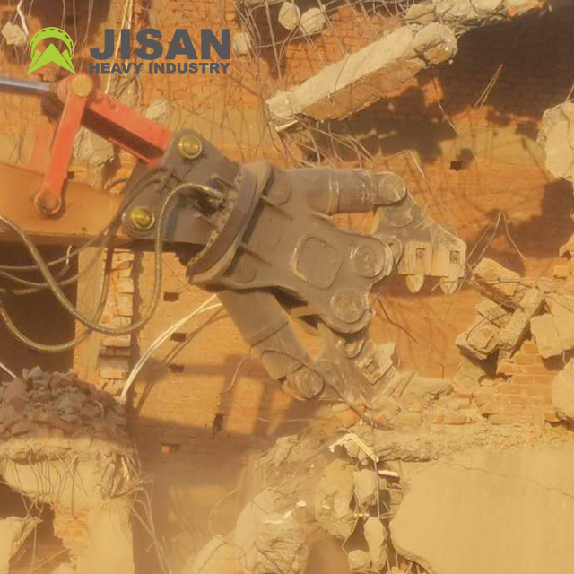 Replaceable Blade Hydraulic Demolition Shear For 30ton Excavator