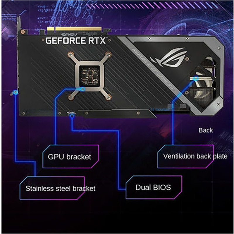 RTX 3050 Miner Graphic Card , DirectX 12 Geforce Rtx 3060 Ti Non Lhr