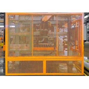 Expanded Metal Machine Guard – Safety Barrier Between Workers and Machines