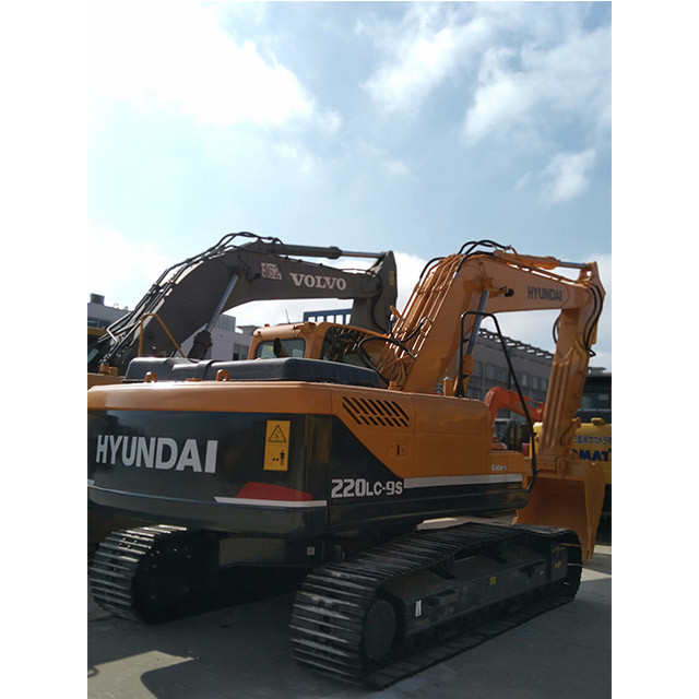 Secondhand Hyundai Digger R220-9S Used 22ton Medium Type Crawler Excavator