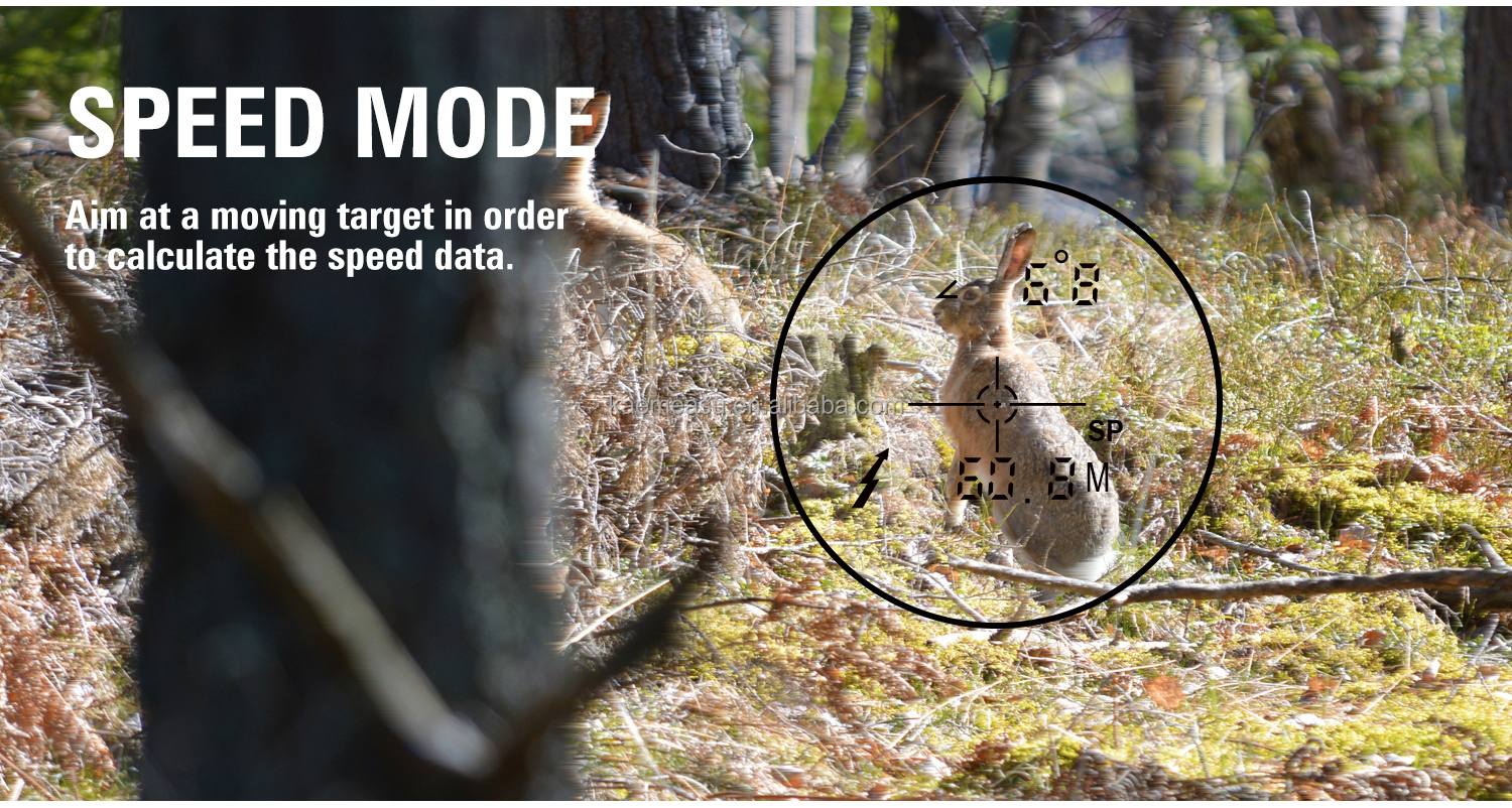 OEM ODM 1000Y Sighting Laser Rangefinder Golf Range Finder Telescopic Slight Hunting Rangefinders