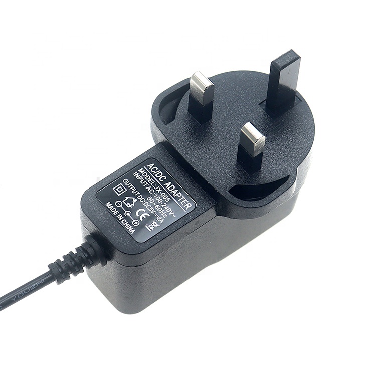 Universal UK US EU AU Plug AC to 24v 12v 9v 5v DC 5.5x2.1mm Jack Power Supply Adapter