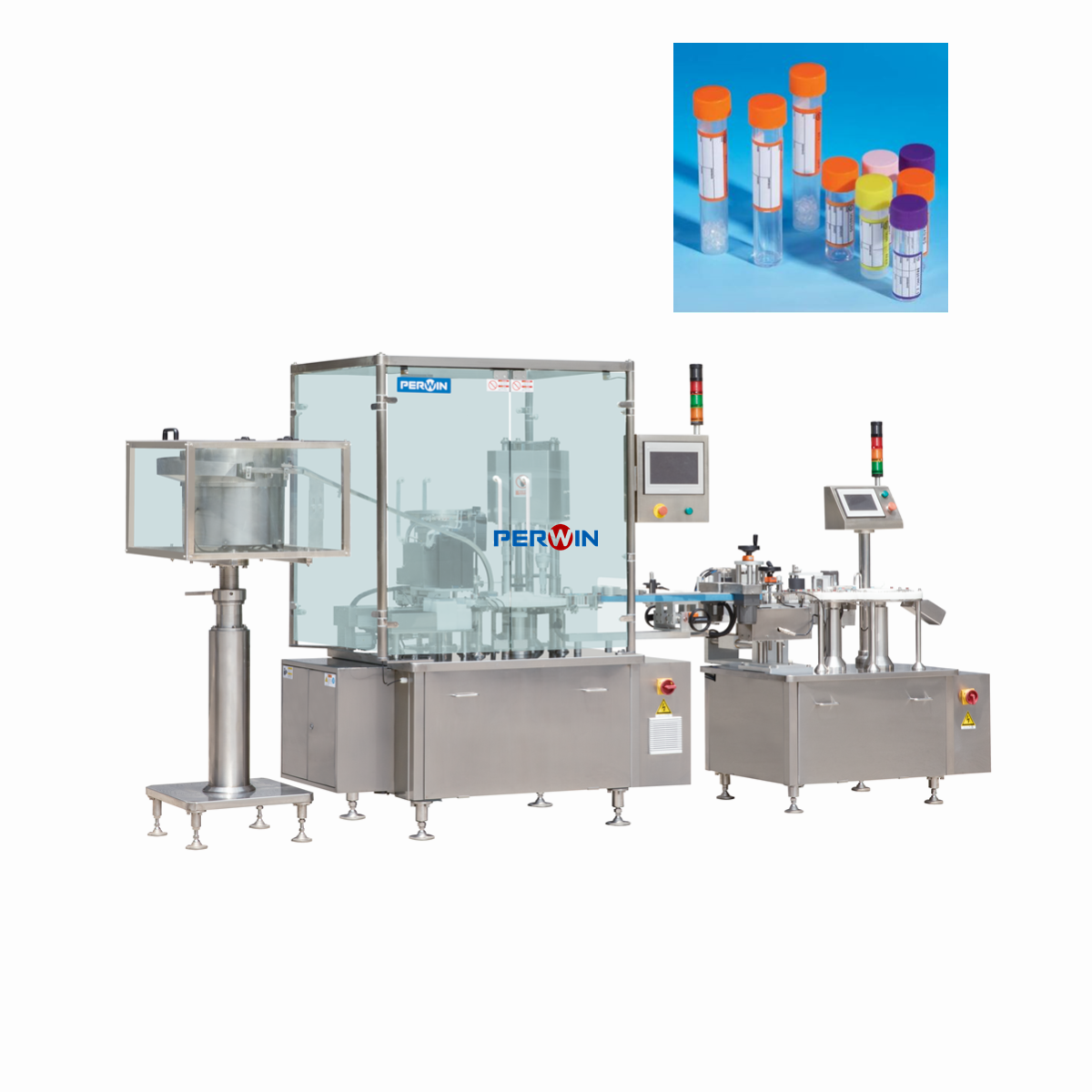 SUS304 Syringe Reagents 1ml Liquid Filling Machine Peristaltic Pump