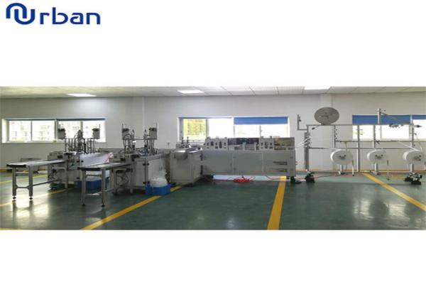 High Speed Medical Mask Making Machine Earloop Welding Fully Automatic PLC