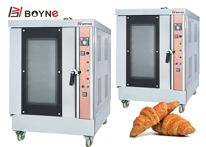 Bakeries Eight Trays Gas Convection Oven With Steam Use For Baking Hotel Kitchen