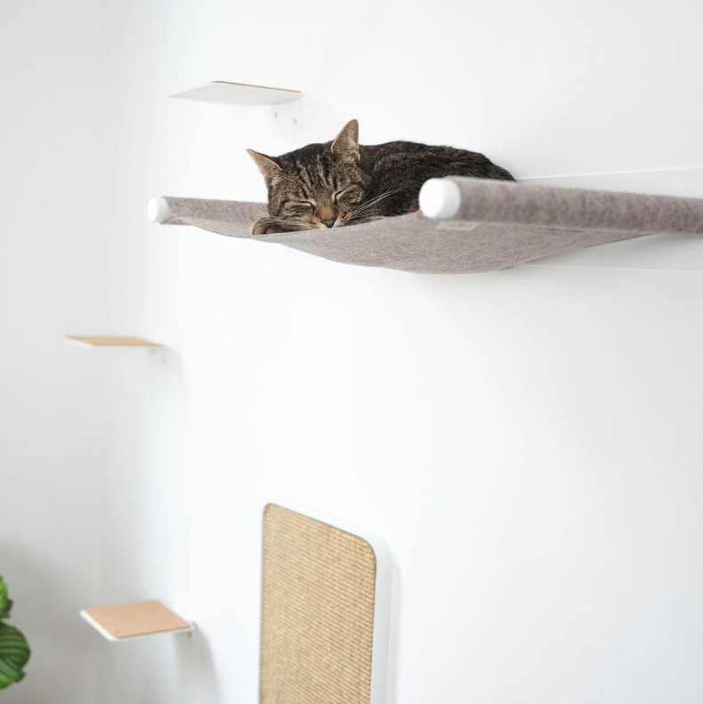 Cat Wall Shelves Furniture Bracket for Climb and Scratching Standard Size Brushing Rack