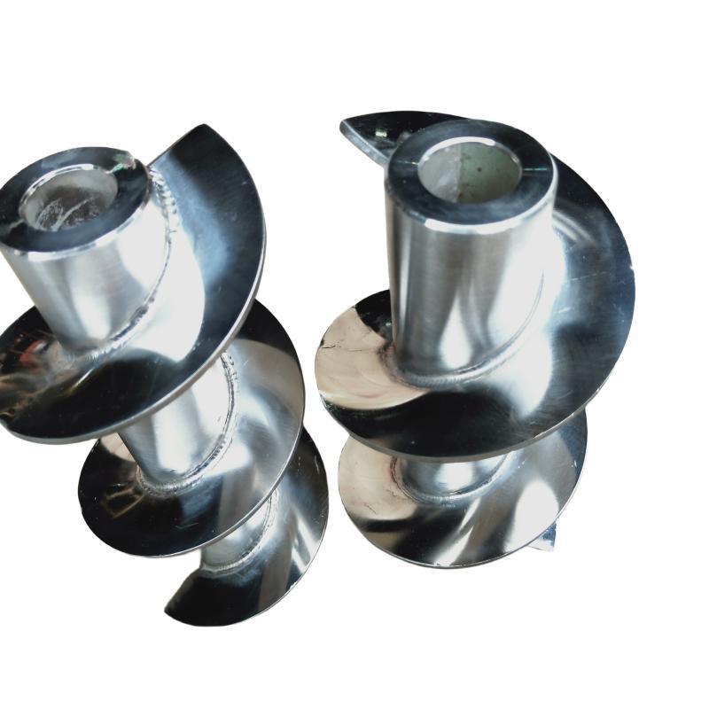 Machining Stainless 304 316 316L Blade Spiral Flight Screw Auger