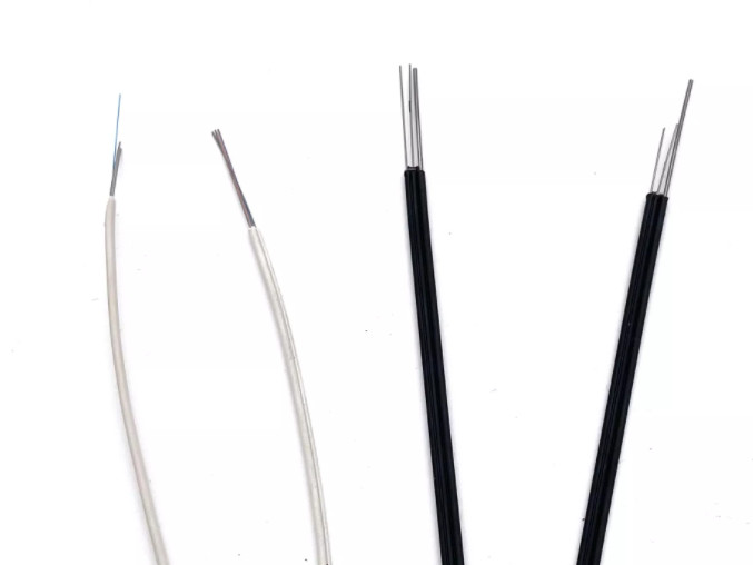 GJXH 2 Core Fiber Optic Drop Cable Butterfly For Indoor Telecom Communication