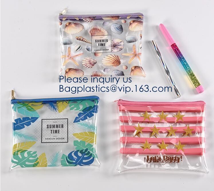 EVA High Quality Holographic neon New Design Custom PVC Jelly Bag Cosmetic Custom Make up Bag for Women BAGEASE PACKAGE