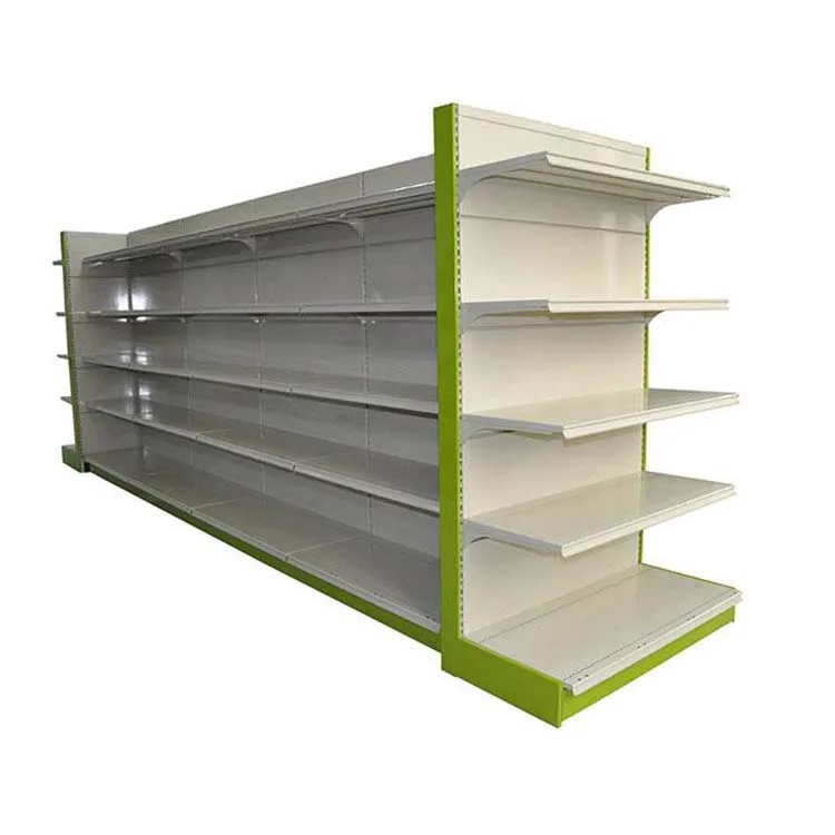 Factory Custom metal super market store shelving