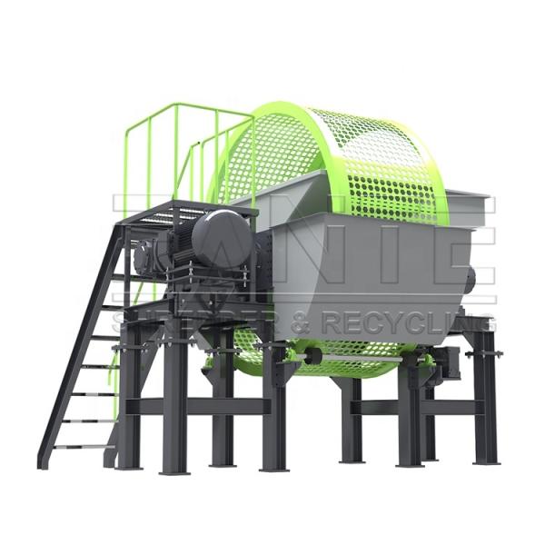 Quality Scrap Car Truck Tire Shredder Tyre Shredding Machines for sale