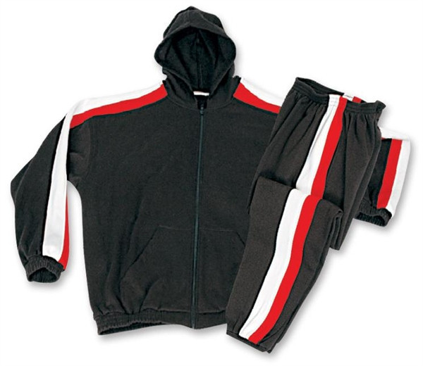 Fashion wholesale winter velour track suits custom sports tracksuit for men with hood