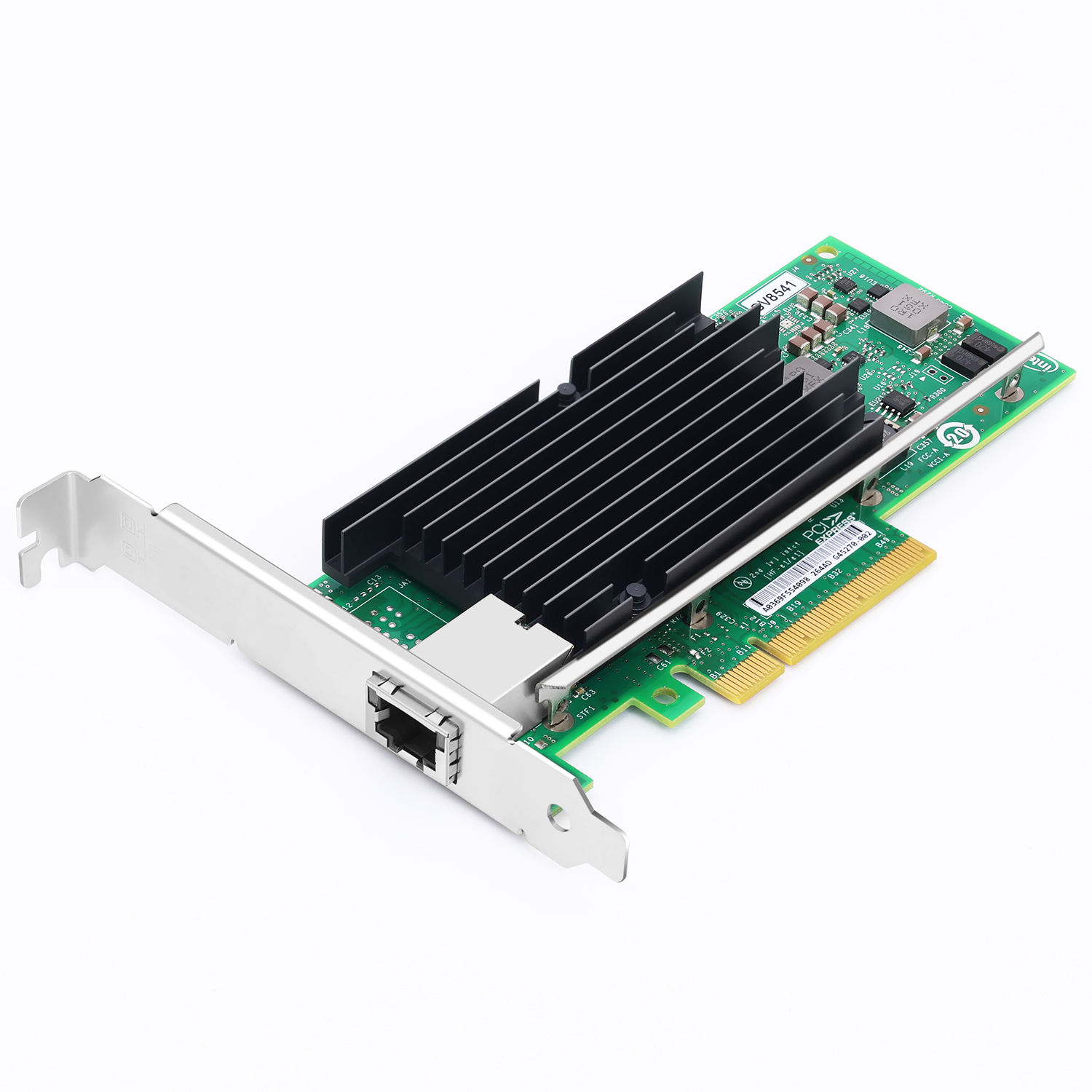 Network Interface Card SV8541 PCIe v2.1 5.0 GT/s x8 lanes ELX540AT2 RJ45 ports 10GbE/1GbE/100Mb X540T1