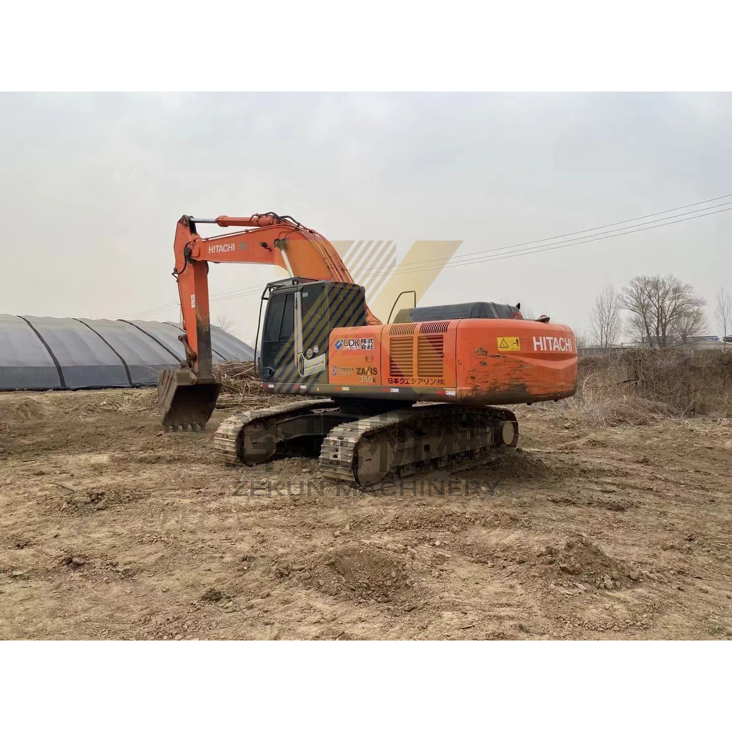 Japan Hitachi ZX350 Used Excavator 35 Ton Weight 6001-8000 Hours