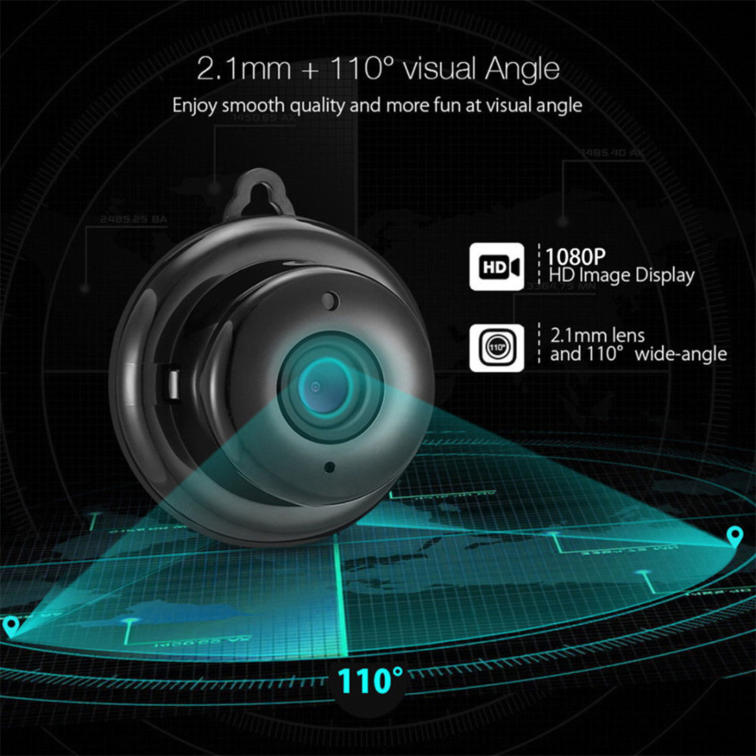 Mini Spy Camera, Indoor Camera(JY-F04-2MP)