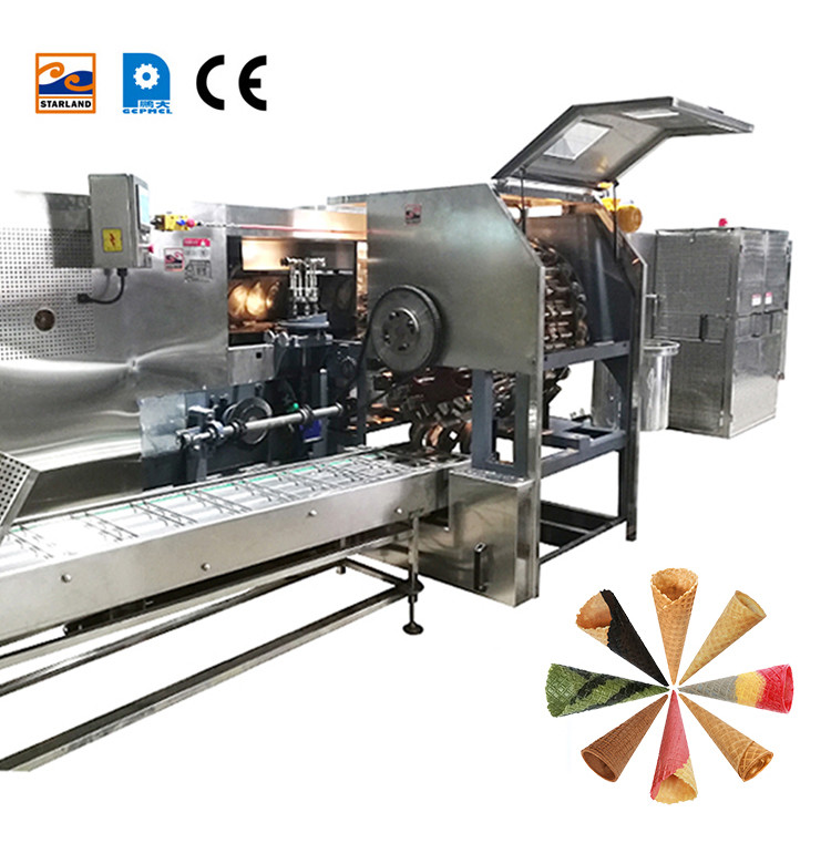 Multifunctional Candy Cone Cone Machine With After Sales Service,Fully Automatic 33 5m Long Cast Iron Baking Templates.