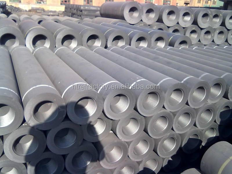 8-12 Mpa Flexural Strength UHP Graphite Electrode for Arc Furnaces Degassing Rod Included