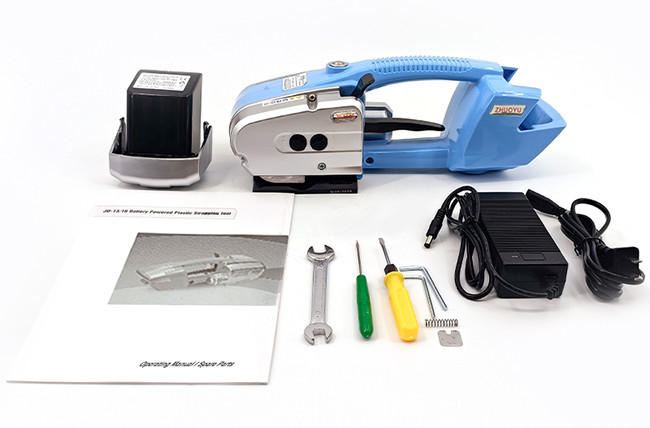 JD13-16 Hand Electric Strapping Tool Machine For Polypropylene Polyester Strap