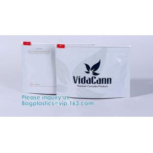 Child Resistant Locking Pouches, Zipper Pouch Custom Printed Packaging Exit Bag