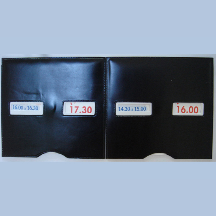 HM3604 Automatic Timing Parking Timer with Customized Logo Printed Plastic Parking Disc