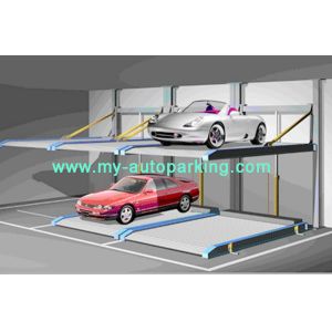 Double Layer Parking Robotic Garage Quad Stacker STMY Parking PSH System