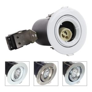  China GU10 Aluminium Centre Tilt LED Fire Rated Downlight - White Color Manufactures