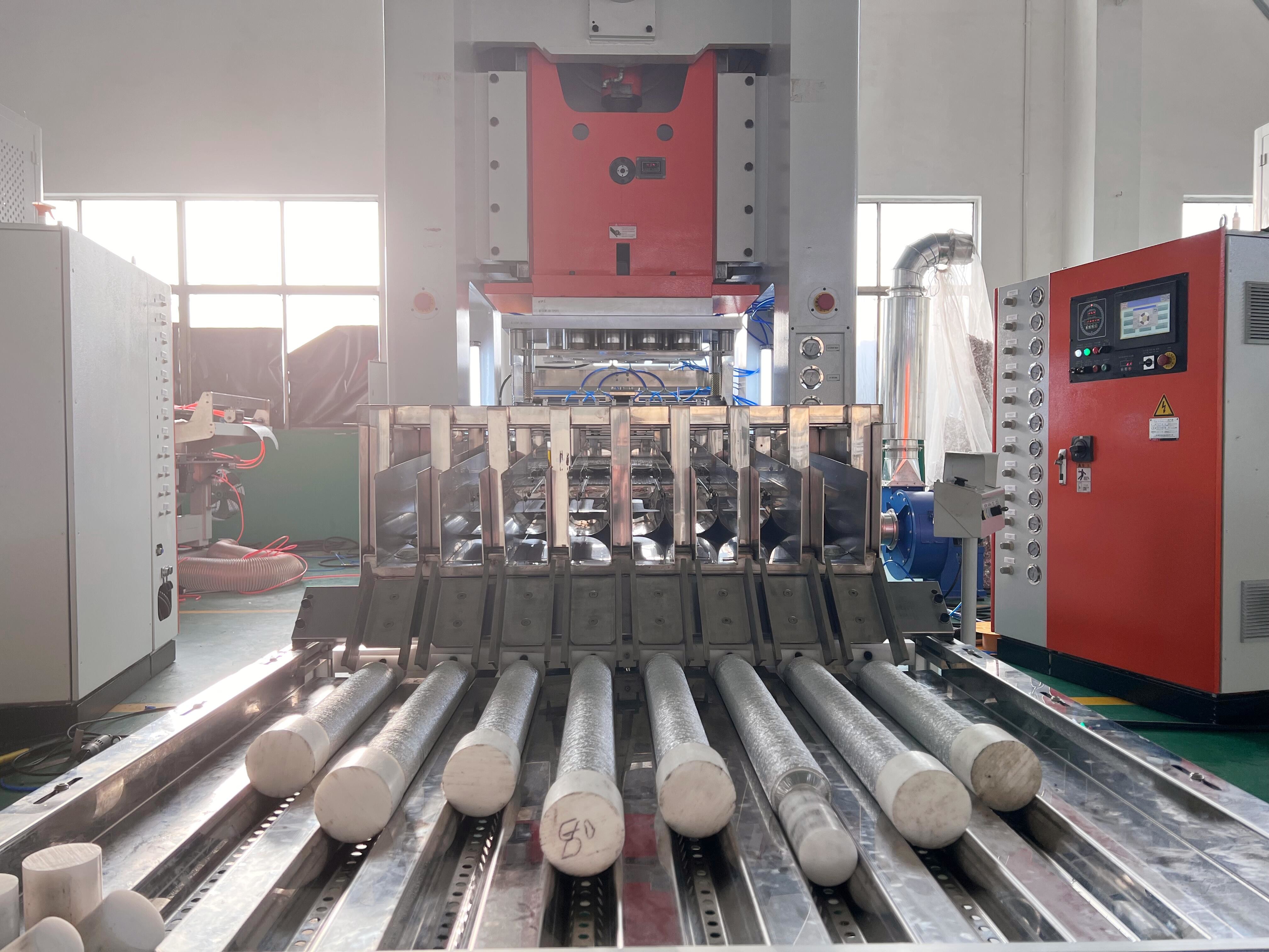 2024 Latest Aluminium Foil Cake Tart Collection Machine With Siemens Motor