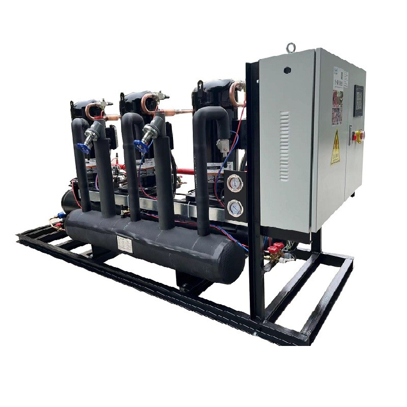 Overload Protection Refrigeration Condensing Unit With Water-Cooled Evaporator And Condenser