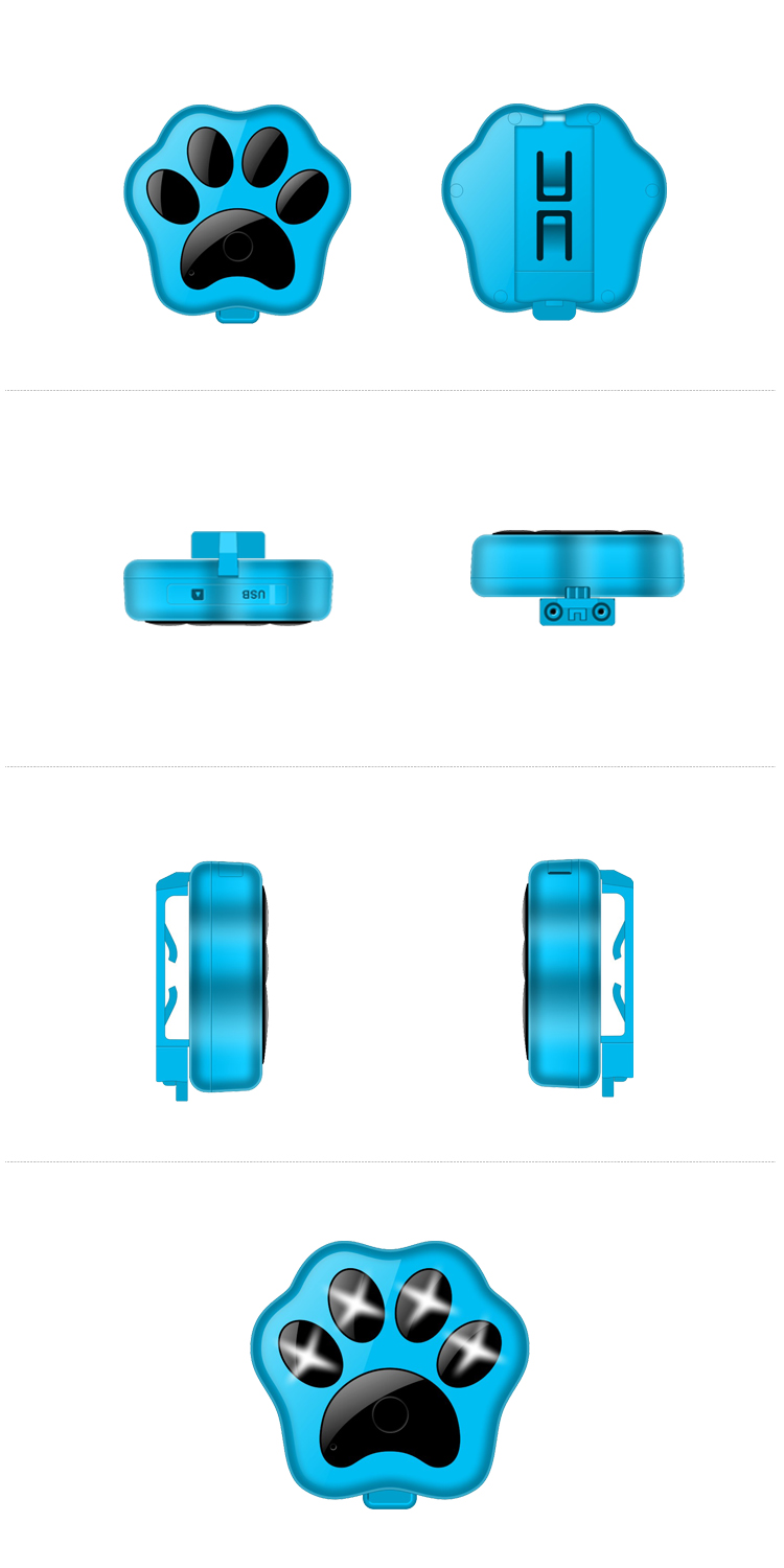 RF-V30 smart wifi anti-lost small waterproof cheap pet gps tracker