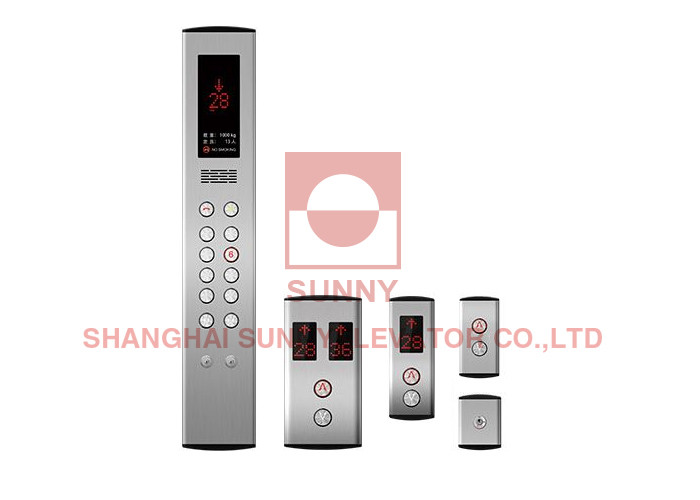  Push Button Car Operation Elevator Cop Lop With LCD Display Manufactures