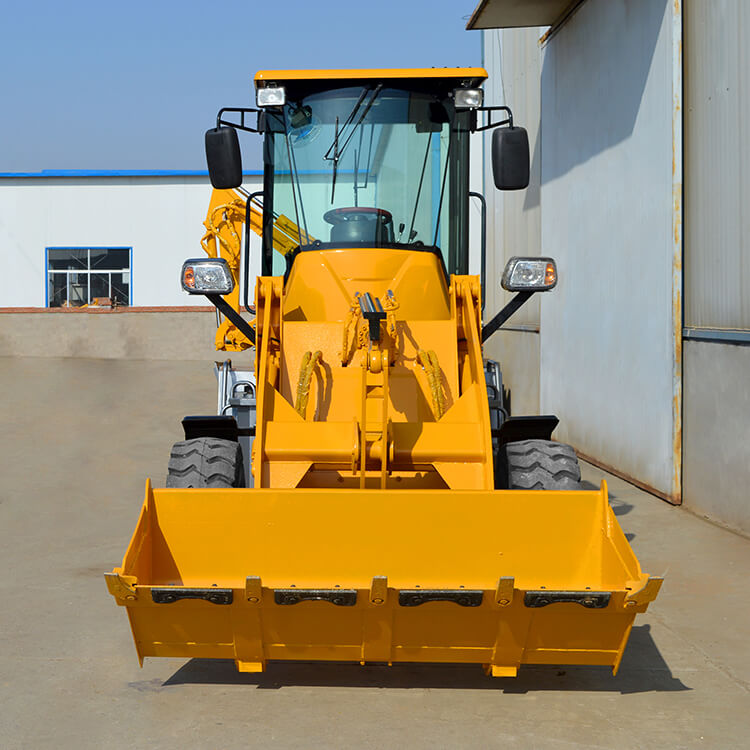 4x4 Mini Backhoe Loader with High Operating Efficiency and BOXINHUASHENG Hydraulic Pump