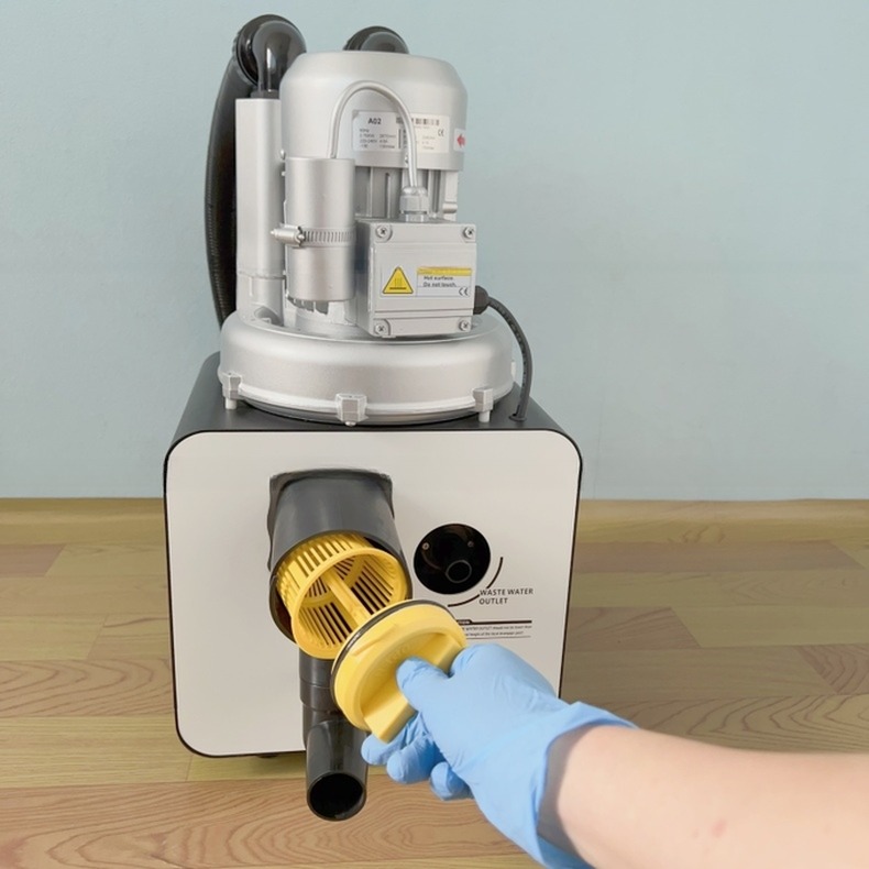 Consumption 1300W Dental Surgical Aspirator Suction System for Dental Clinic