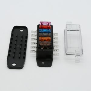 4 6 8 10 ATY ATU Standard Auto Fuse Block With Transparent Cover