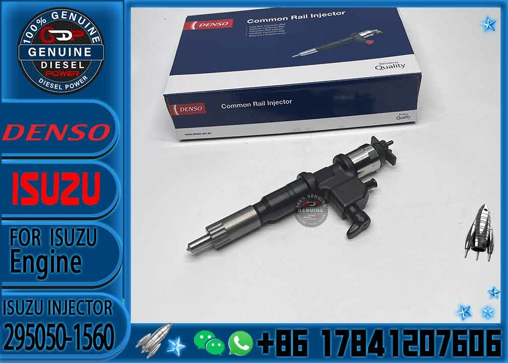 High Performance Fuel Injector 295050-1560 Common Rail Injector 8-98259287-0 for ISUZU