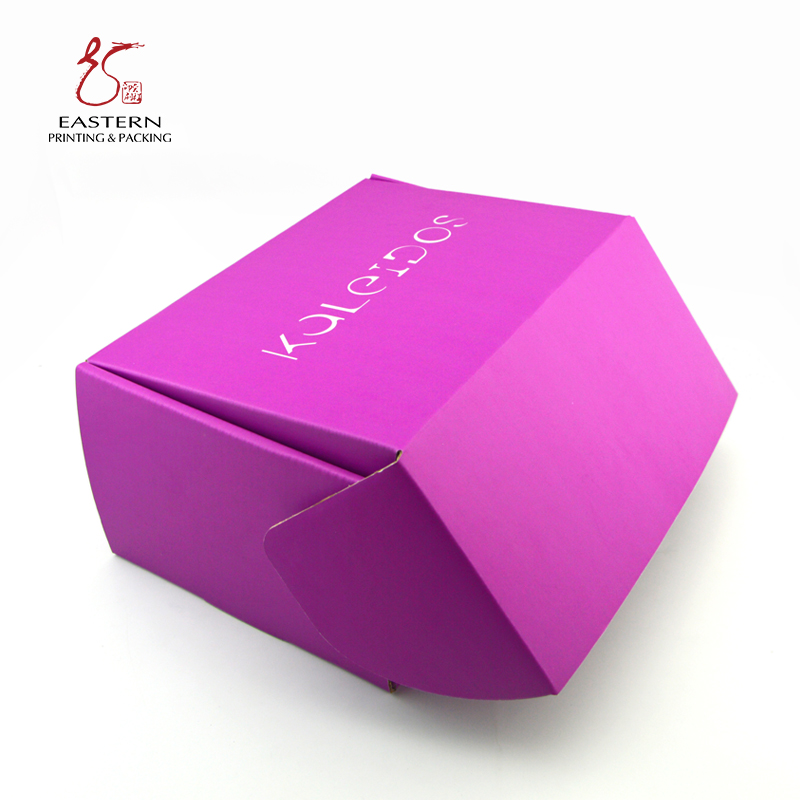 E Flute Tuck Top Corrugated Packaging Box Recyclable Embossing