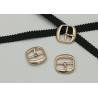 Buy cheap ABLE Metal Shoe Buckles Simple Structure 18MM Corrosion Resistance Gold Color from wholesalers