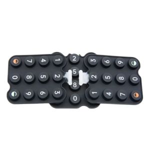 Customized Silicone Calculator Buttons, Various Control Panel Rubber Buttons,