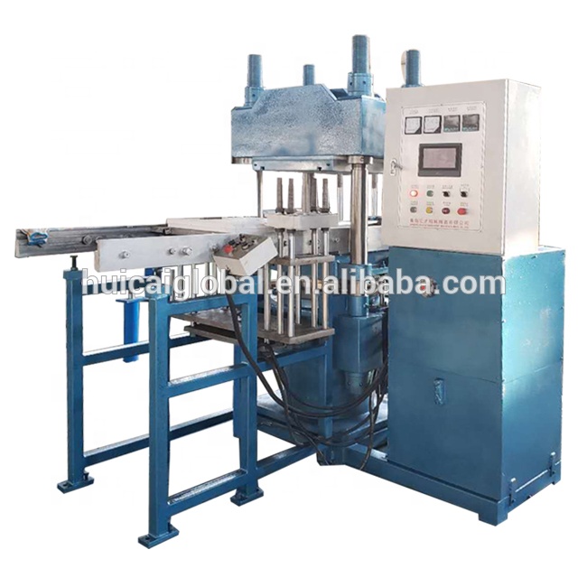 Plate Vulcanizing Press Machine for Rubber Product Manufacturing in Blue Color