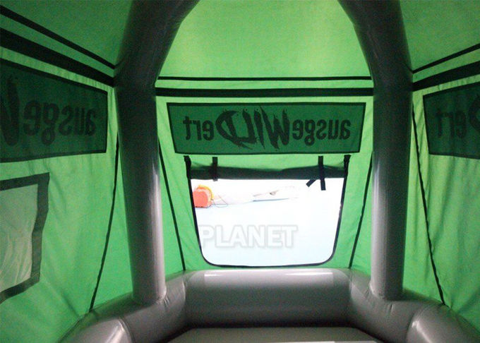 Outdoor Leisure Inflatable Floating Tent Floating Island Tent PVC Raft Boat