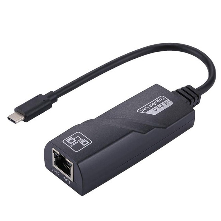 High Compatible USB 3.1 Type C Male to Gigabit RJ45 Ethernet Network Lan Adapter for Laptop Computer