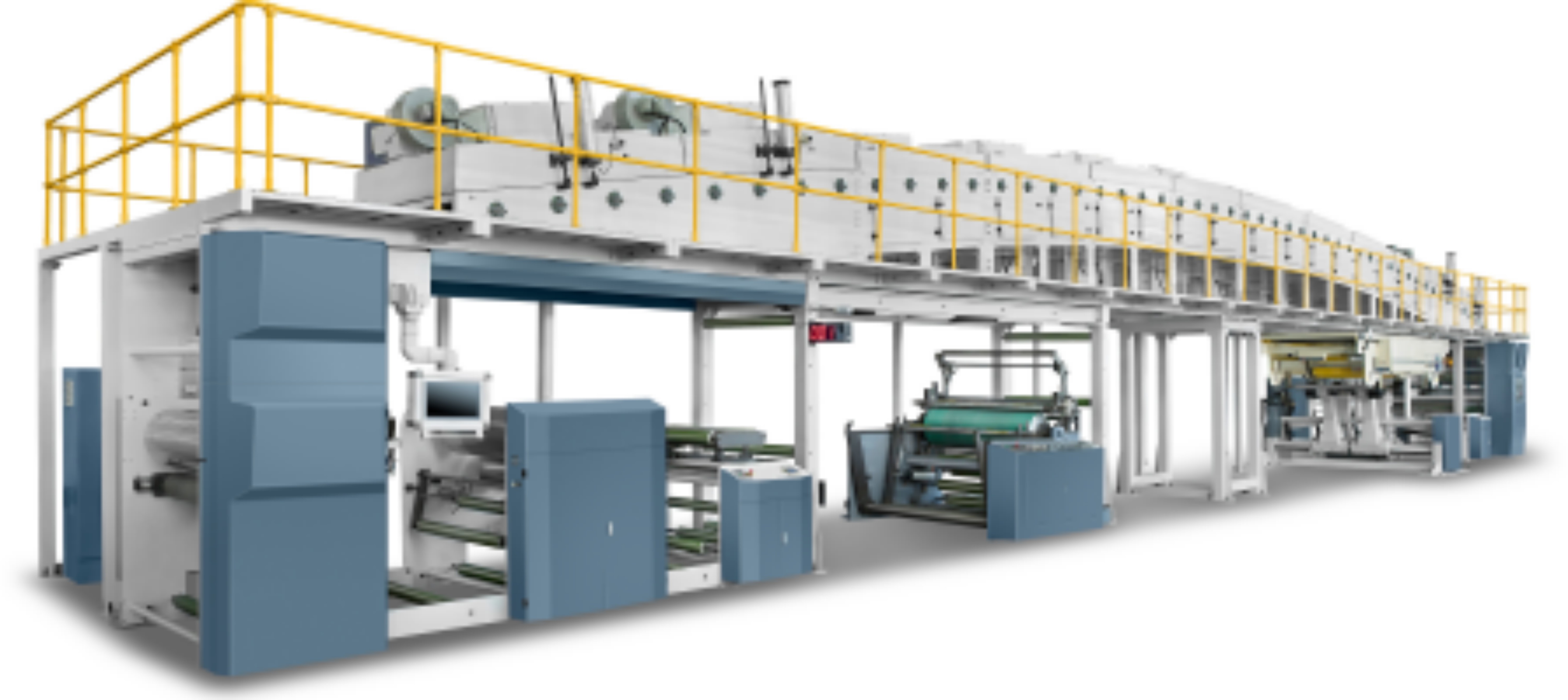 FM-TP1450 nature gas Plastic free Coating Machine for coated paper
